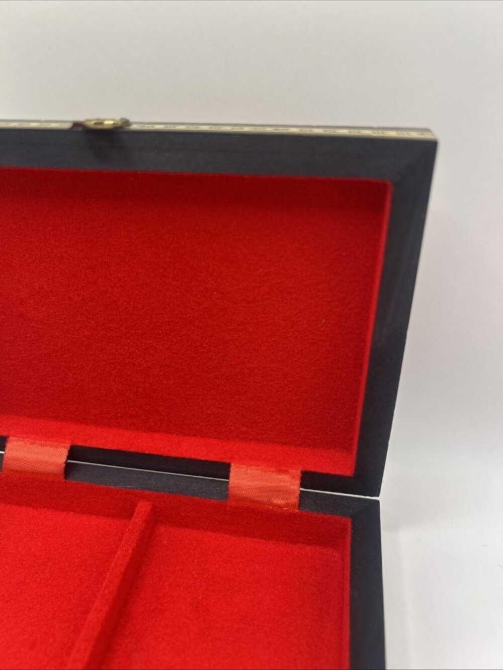 Miguel Laguna Playing Card Box Lacquered Mosaic Wood Inlay Handmade In Spain - Picture 6 of 16